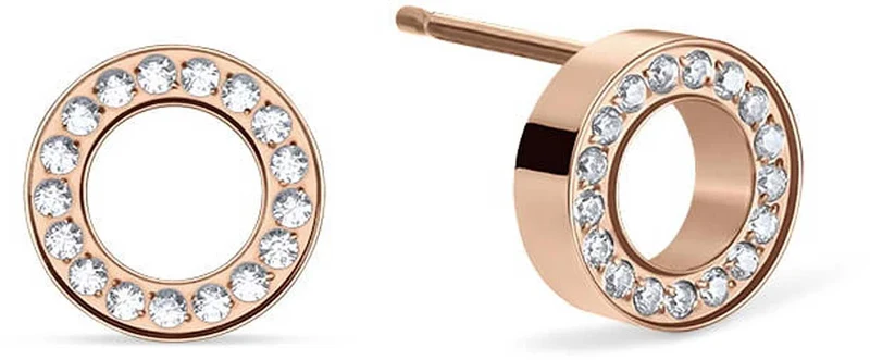 Runde Ohrstecker mit Steinchen besetzt - Bering Jewelry Modell: 721-37-05