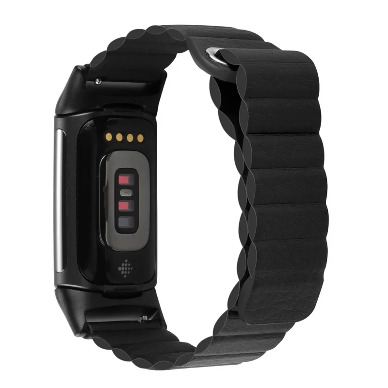 Super sympathisch Fitbit Charge 5 Echtes Leder armband
