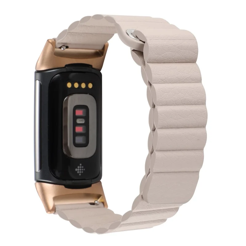 Super sympathisch Fitbit Charge 5 Echtes Leder armband