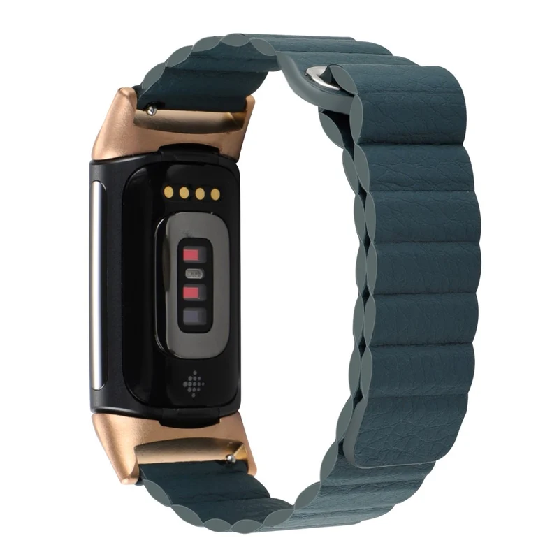 Super sympathisch Fitbit Charge 5 Echtes Leder armband