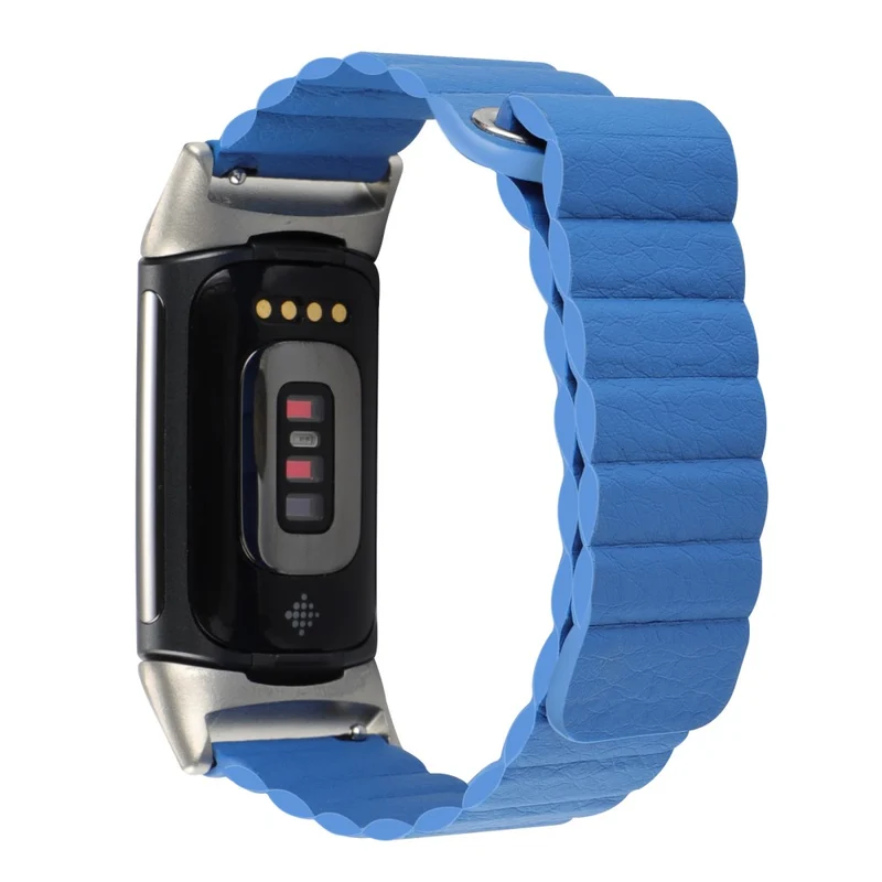Super sympathisch Fitbit Charge 5 Echtes Leder armband