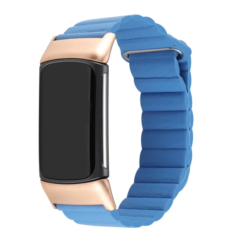 Super sympathisch Fitbit Charge 5 Echtes Leder armband