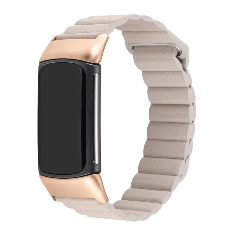 Super sympathisch Fitbit Charge 5 Echtes Leder armband
