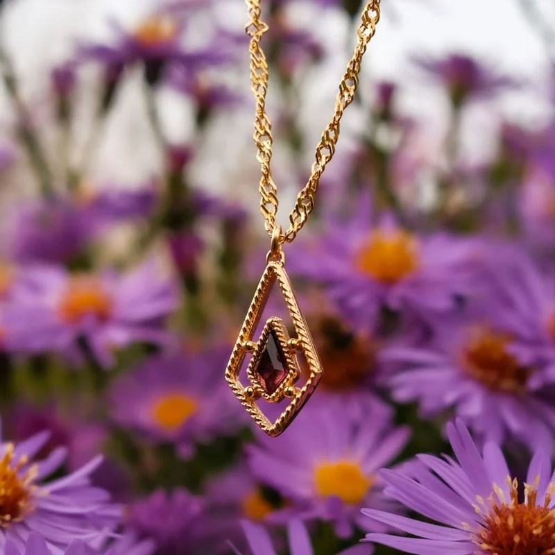 Daydreamer Halskette mit Anhänger - Holzkern Modell: Jewelry