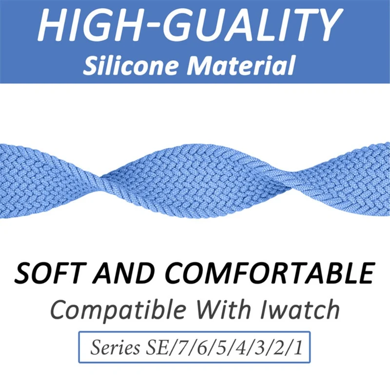 Auffallend nett Universell Apple Textil / Nylon armband - Größe: L