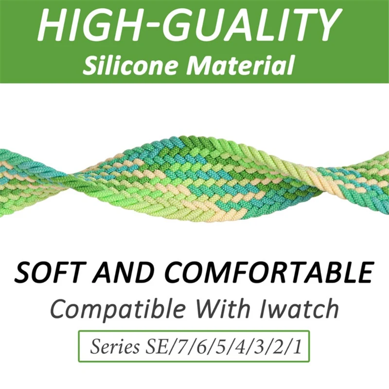 Auffallend nett Universell Apple Textil / Nylon armband - Größe: L