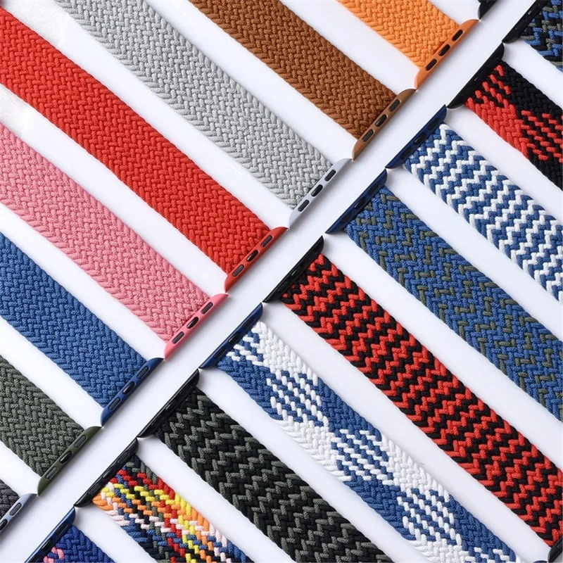 Auffallend nett Universell Apple Textil / Nylon armband - Größe: L