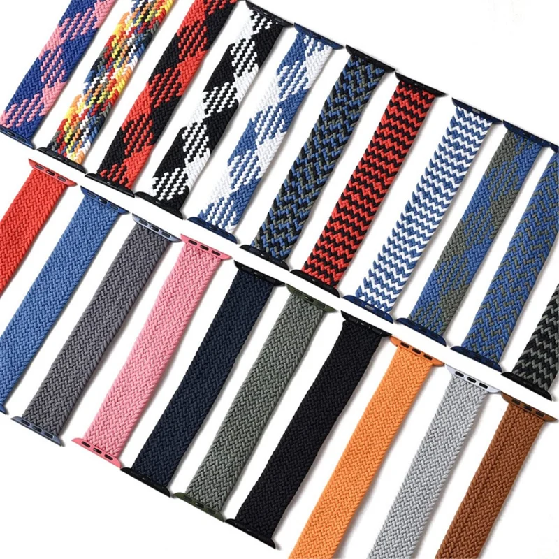 Auffallend nett Universell Apple Textil / Nylon armband - Größe: L