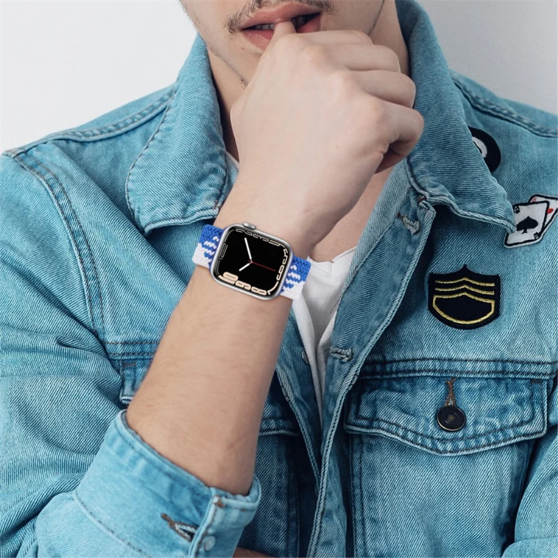 Auffallend nett Universell Apple Textil / Nylon armband - Größe: L