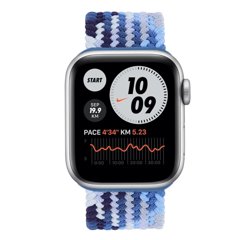 Auffallend nett Universell Apple Textil / Nylon armband - Größe: L