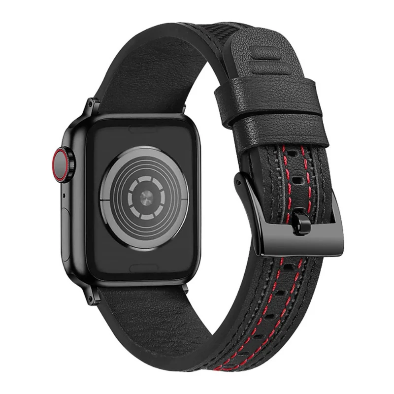 Universell Apple Echtes Leder und Textil / Nylon armband