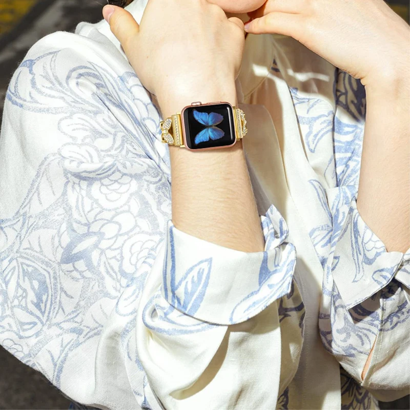 Modisch Universell Apple Metall armband