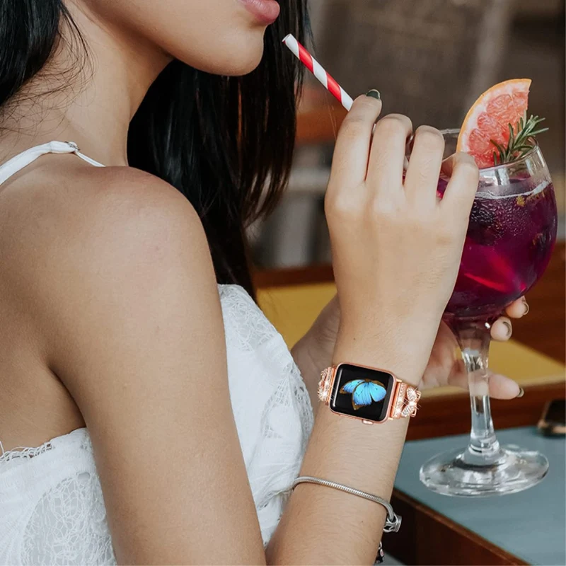 Modisch Universell Apple Metall armband