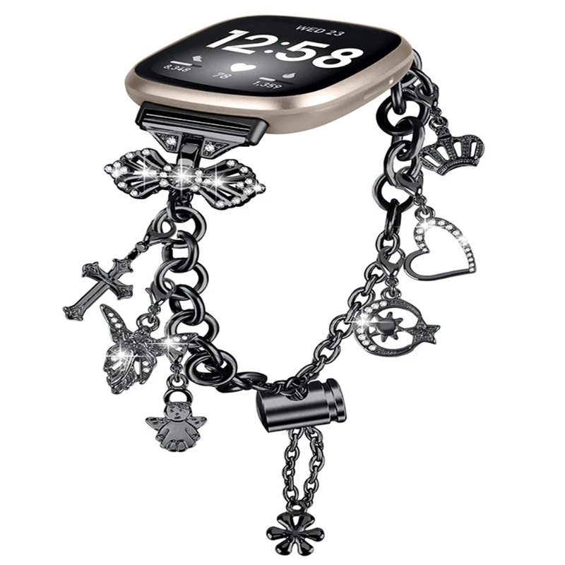 Unglaublich ordentlich Fitbit Versa 3 Metall armband