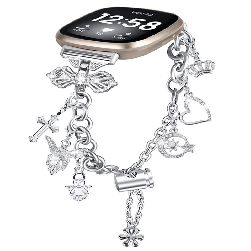 Unglaublich ordentlich Fitbit Versa 3 Metall armband