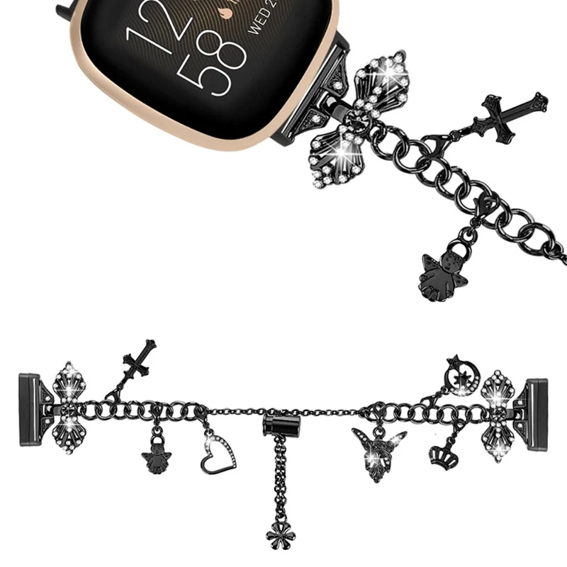 Unglaublich ordentlich Fitbit Versa 3 Metall armband
