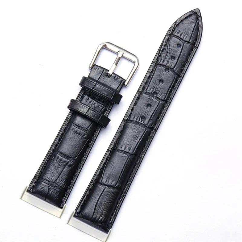 Sehr robust Fitbit Versa 3 Echtes Leder armband