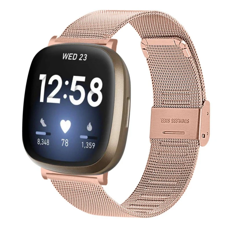Sehr cool Fitbit Versa 3 Metall armband