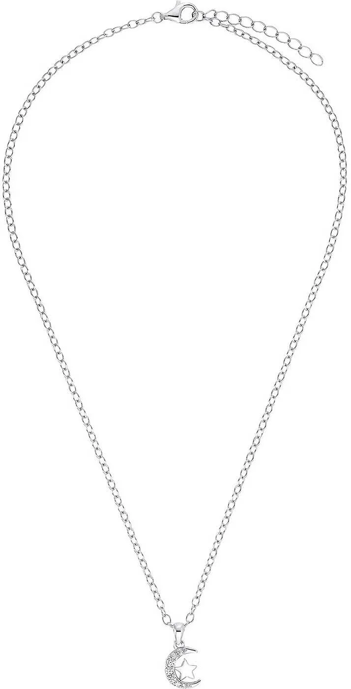 Prinzessin Lillifee 2035335 Halskette mit Mond und Stern als Anhänger
