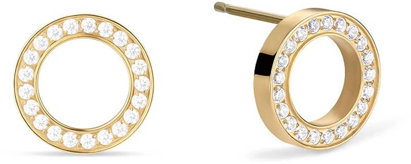 Runde Ohrstecker mit Steinchen besetzt - Bering Jewelry Modell: 718-27-05