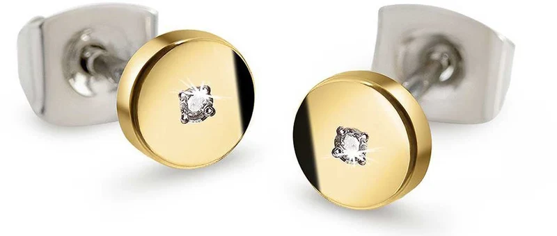 Ohrstecker aus Titan mit 2 Brillanten - Boccia Jewelry 05064-04