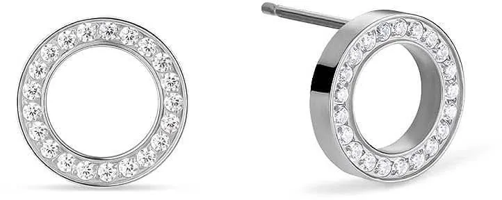 Runde Ohrstecker mit Steinchen besetzt - Bering Jewelry Modell: 718-17-05