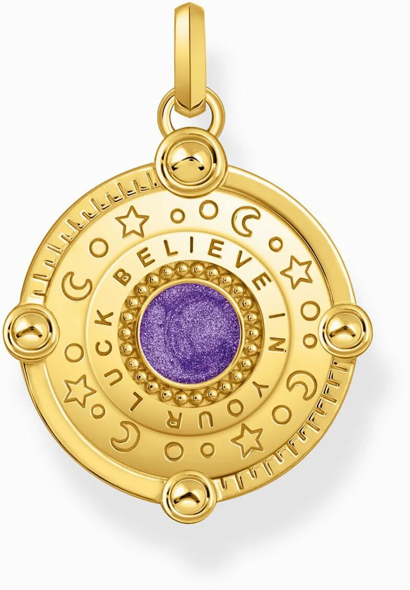 Ketten Anhänger mit Auge und kosmischen Details - Thomas Sabo Modell: PE956-473-13