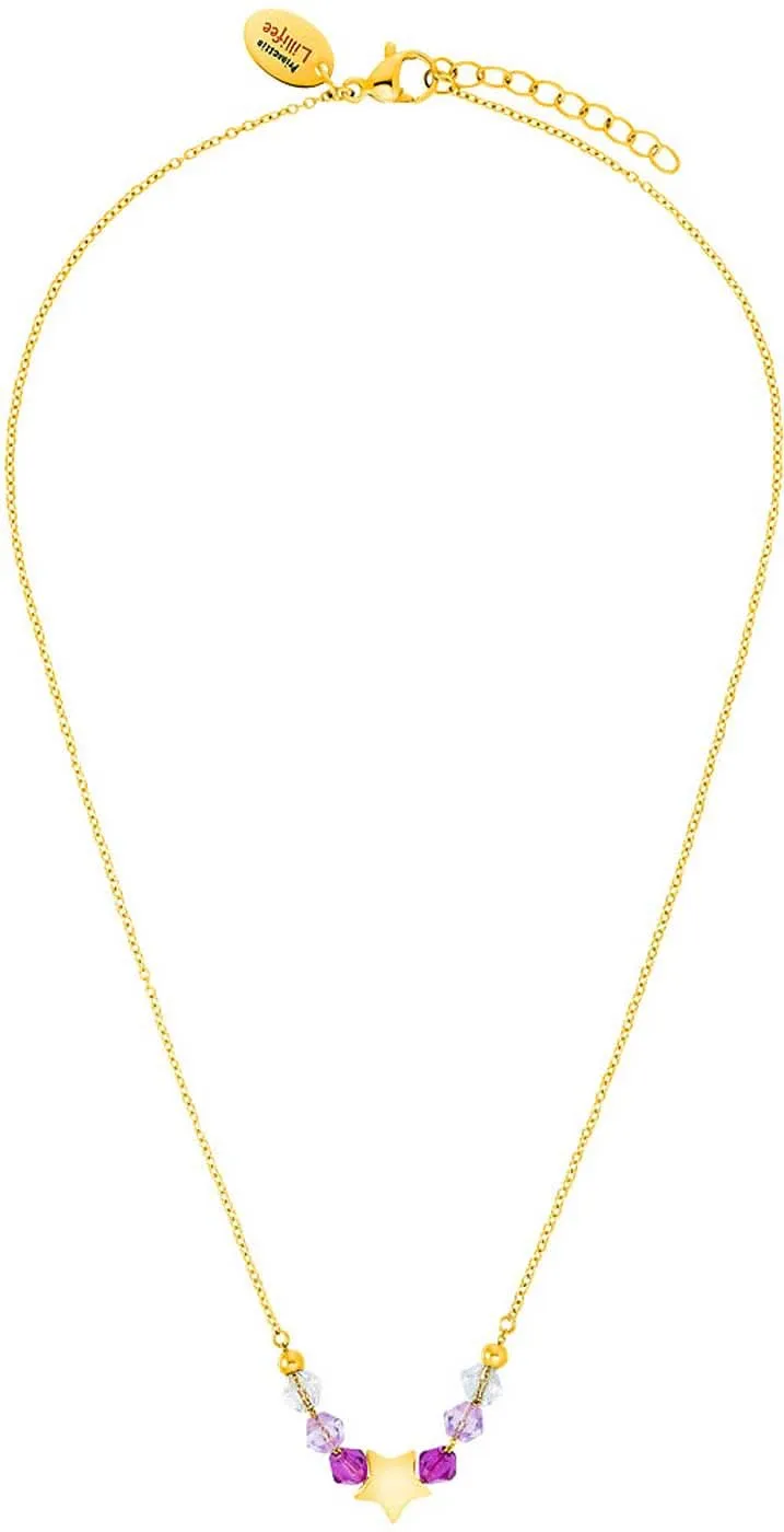 Prinzessin Lillifee 2035300 Halskette mit Beads und Stern Anhänger