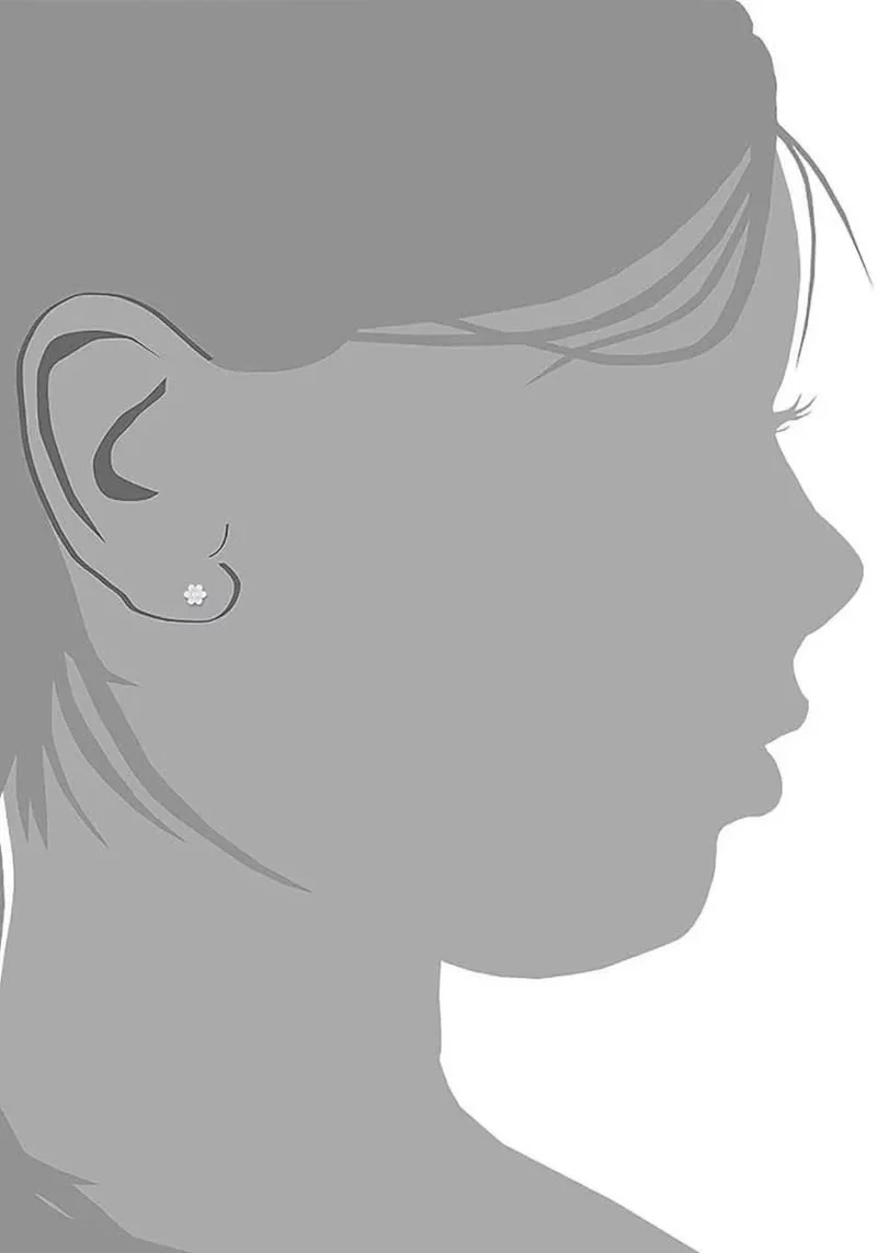 Prinzessin Lillifee 2035996 Ohrstecker Silber Blumen