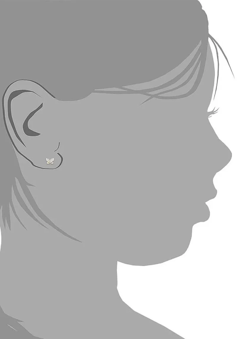 Prinzessin Lillifee 2035992 Ohrstecker Schmetterling mit Steinen