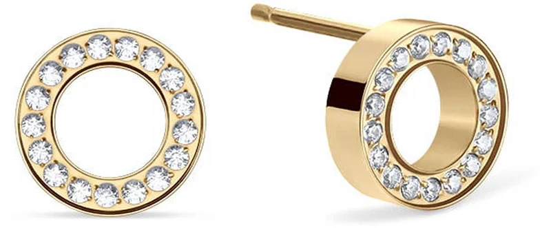 Runde Ohrstecker mit Steinchen besetzt - Bering Jewelry Modell: 721-27-05