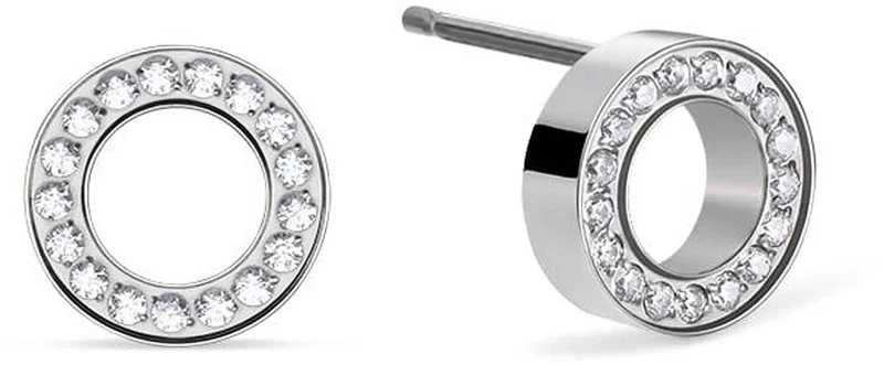 Runde Ohrstecker mit Steinchen besetzt - Bering Jewelry Modell: 721-17-05