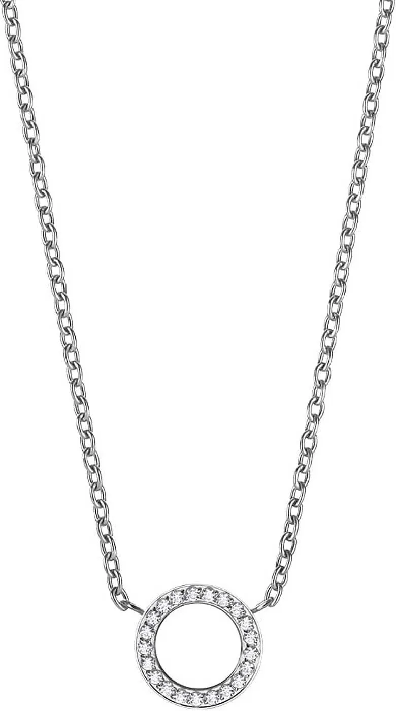 Halskette aus Edelstahl mit rundem Anhänger - Bering Jewelry Modell: 435-17-450