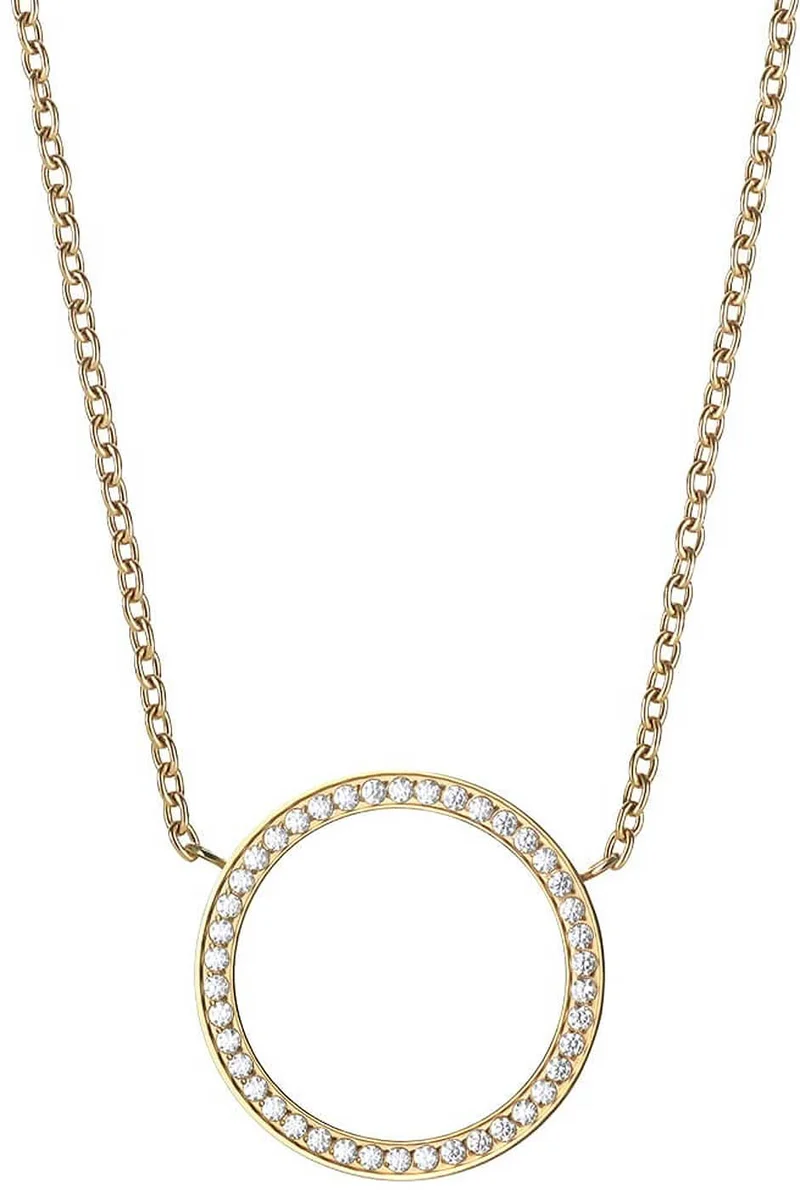 Halskette aus Edelstahl mit rundem Anhänger - Bering Jewelry Modell: 434-27-450