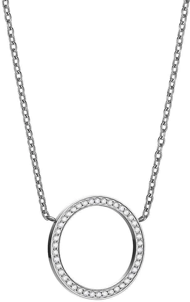 Halskette aus Edelstahl mit rundem Anhänger - Bering Jewelry Modell: 434-17-450
