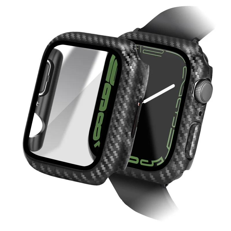 Apple Smartwatch Plastik und Gehärtetes Glas Universell Displayschutz
