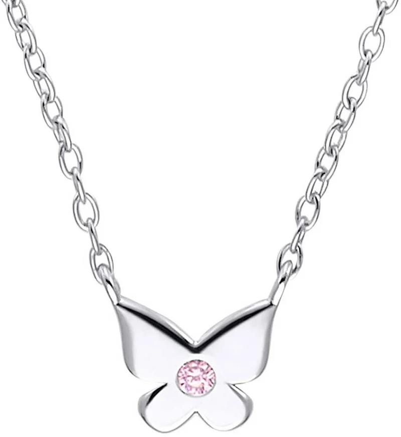 Prinzessin Lillifee 2036037 Halskette Schmetterling mit Steinchen