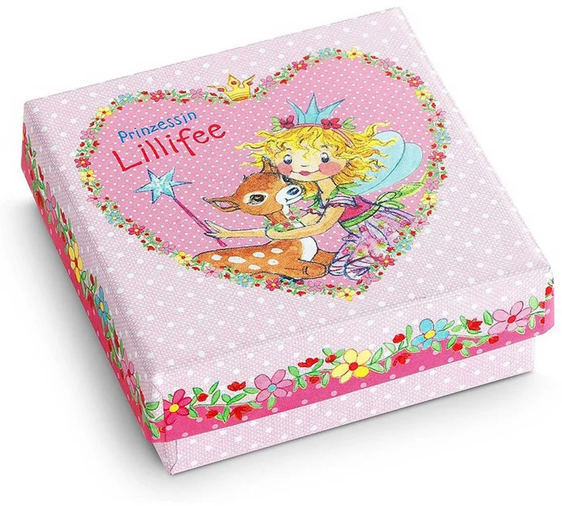 Prinzessin Lillifee 2035981 Halskette mit pinkem Herz und Steinchen