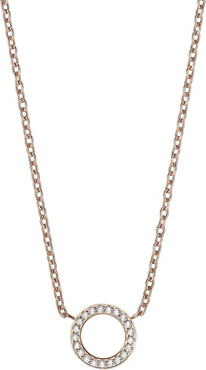 Halskette aus Edelstahl mit rundem Anhänger - Bering Jewelry Modell: 435-37-450