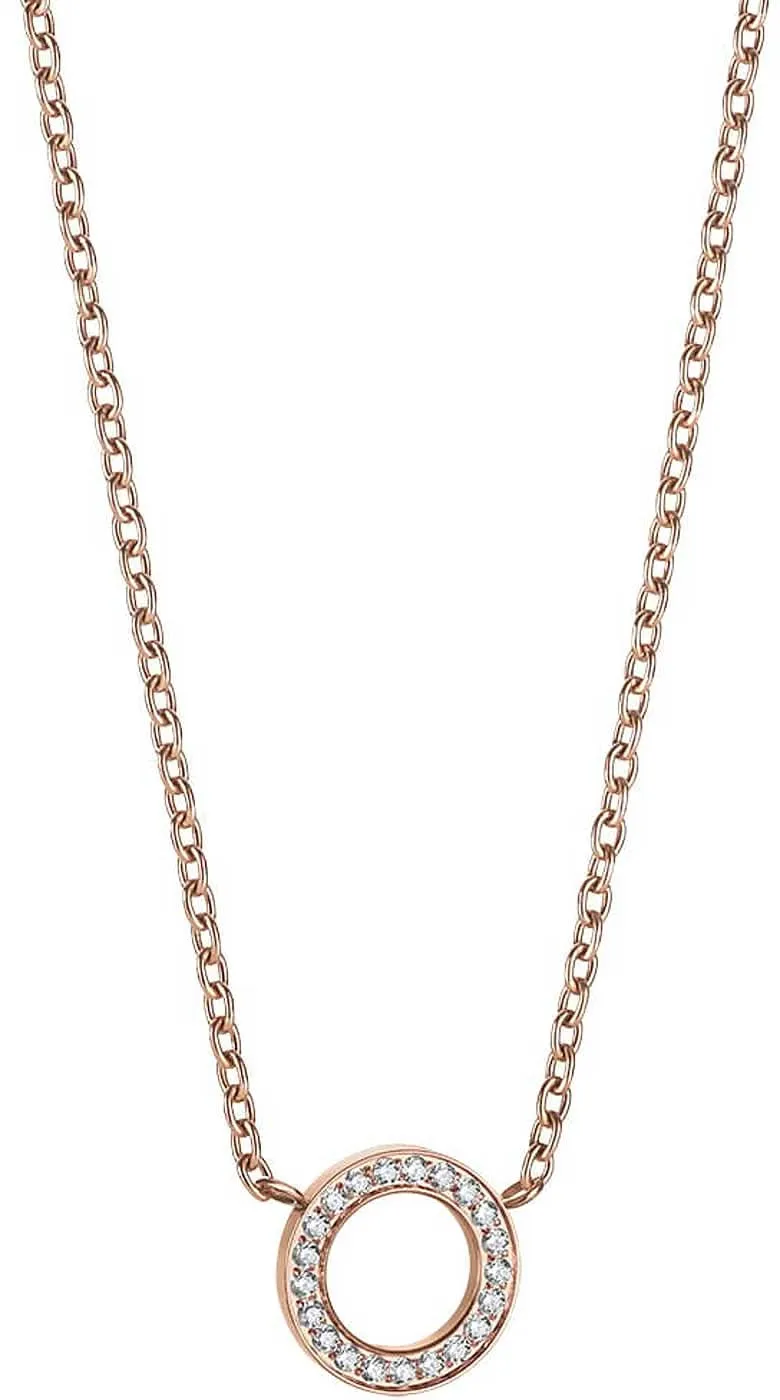 Halskette aus Edelstahl mit rundem Anhänger - Bering Jewelry Modell: 435-37-450
