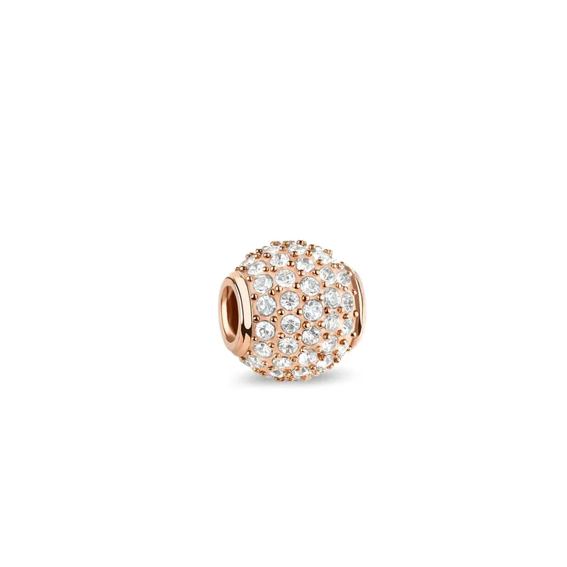Charm aus Edelstahl mit Steinen besetzt - Bering Jewelry
