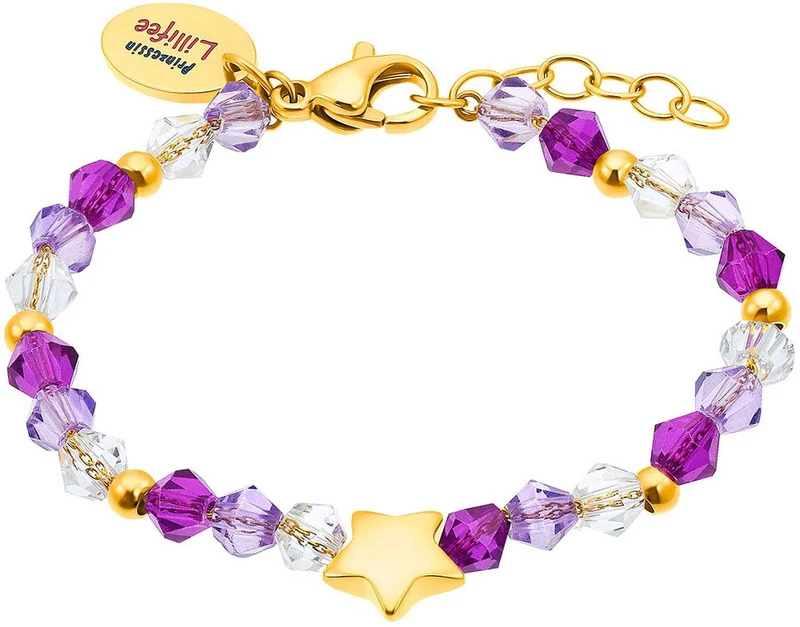 Prinzessin Lillifee 2035302 Armband mit Beads und Stern Anhänger