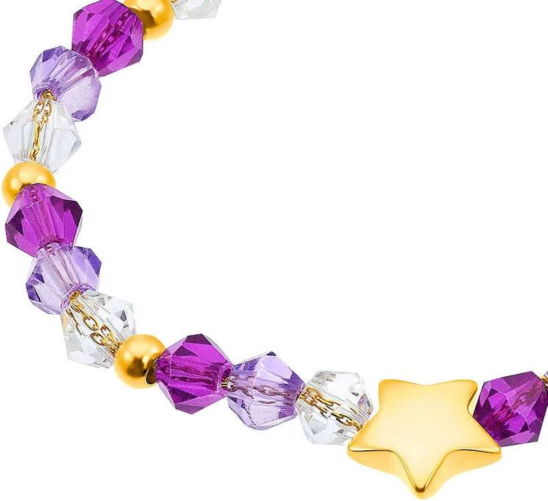 Prinzessin Lillifee 2035302 Armband mit Beads und Stern Anhänger