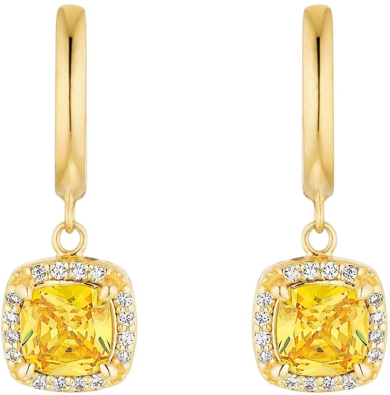 Kreolen mit Steinchen Anhänger - s.Oliver Jewelry Modell: 2037831
