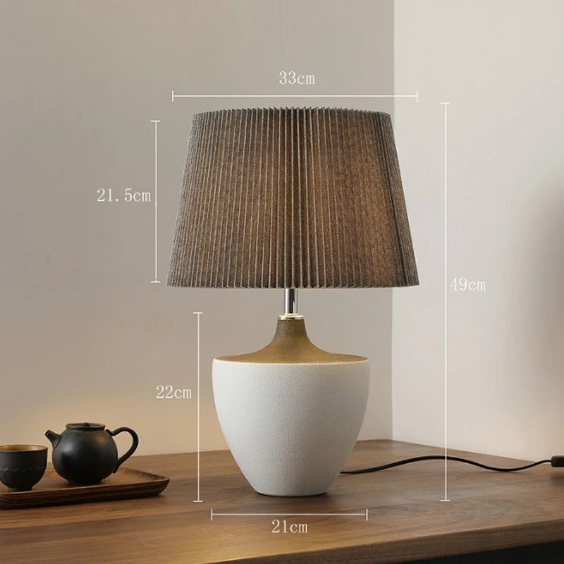 Moderne Keramik Tischlampe