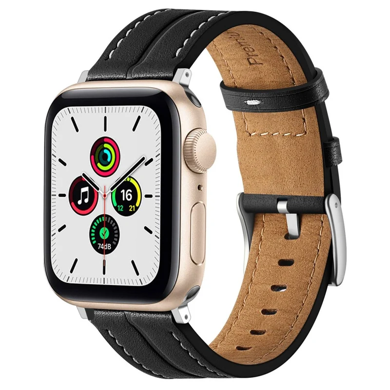 Unglaublich süß Universell Apple Echtes Leder armband