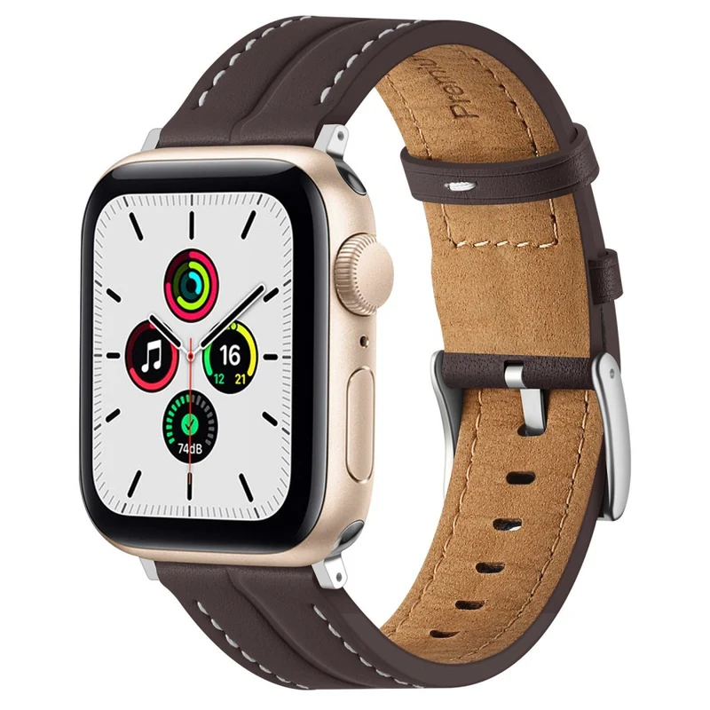 Unglaublich süß Universell Apple Echtes Leder armband