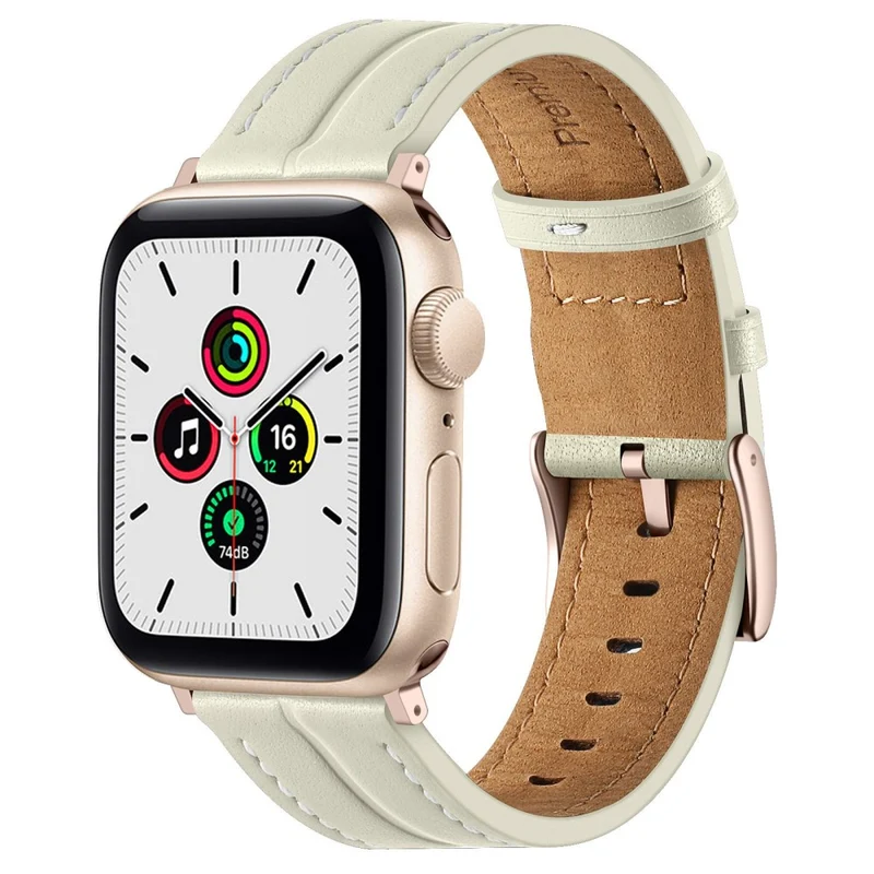 Unglaublich süß Universell Apple Echtes Leder armband
