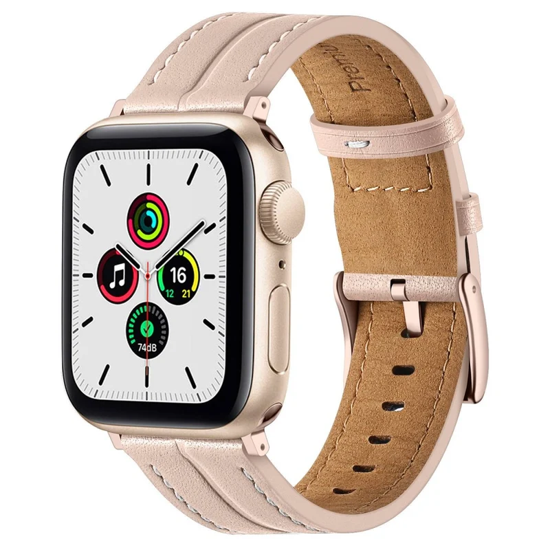 Unglaublich süß Universell Apple Echtes Leder armband