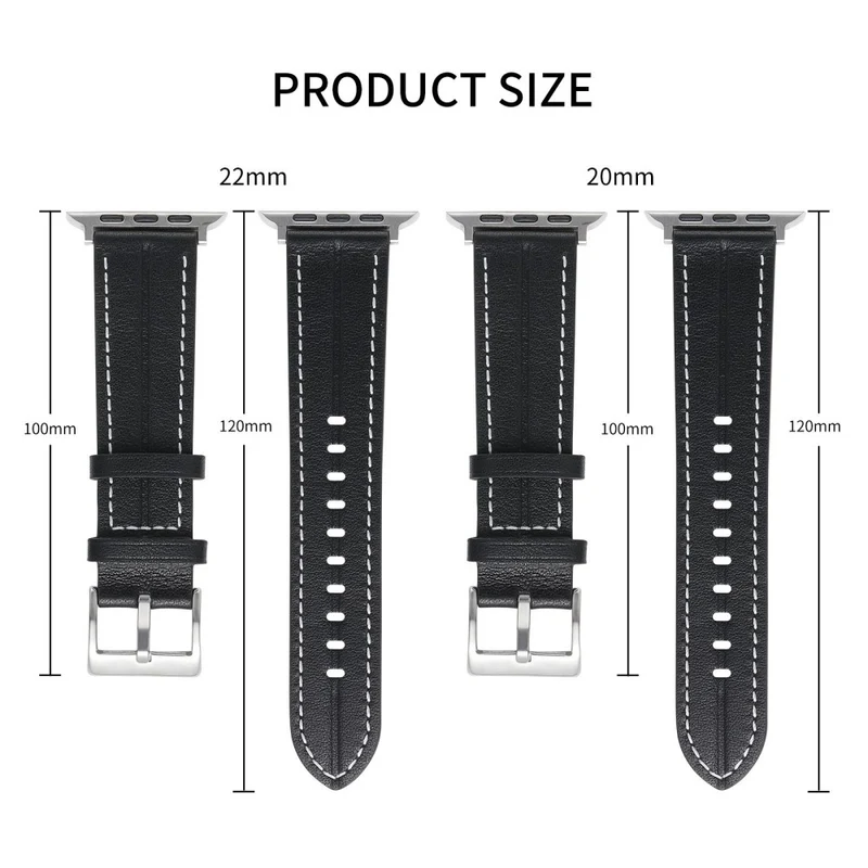 Unglaublich süß Universell Apple Echtes Leder armband